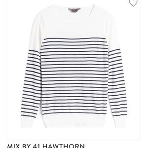 Light weight striped sweater